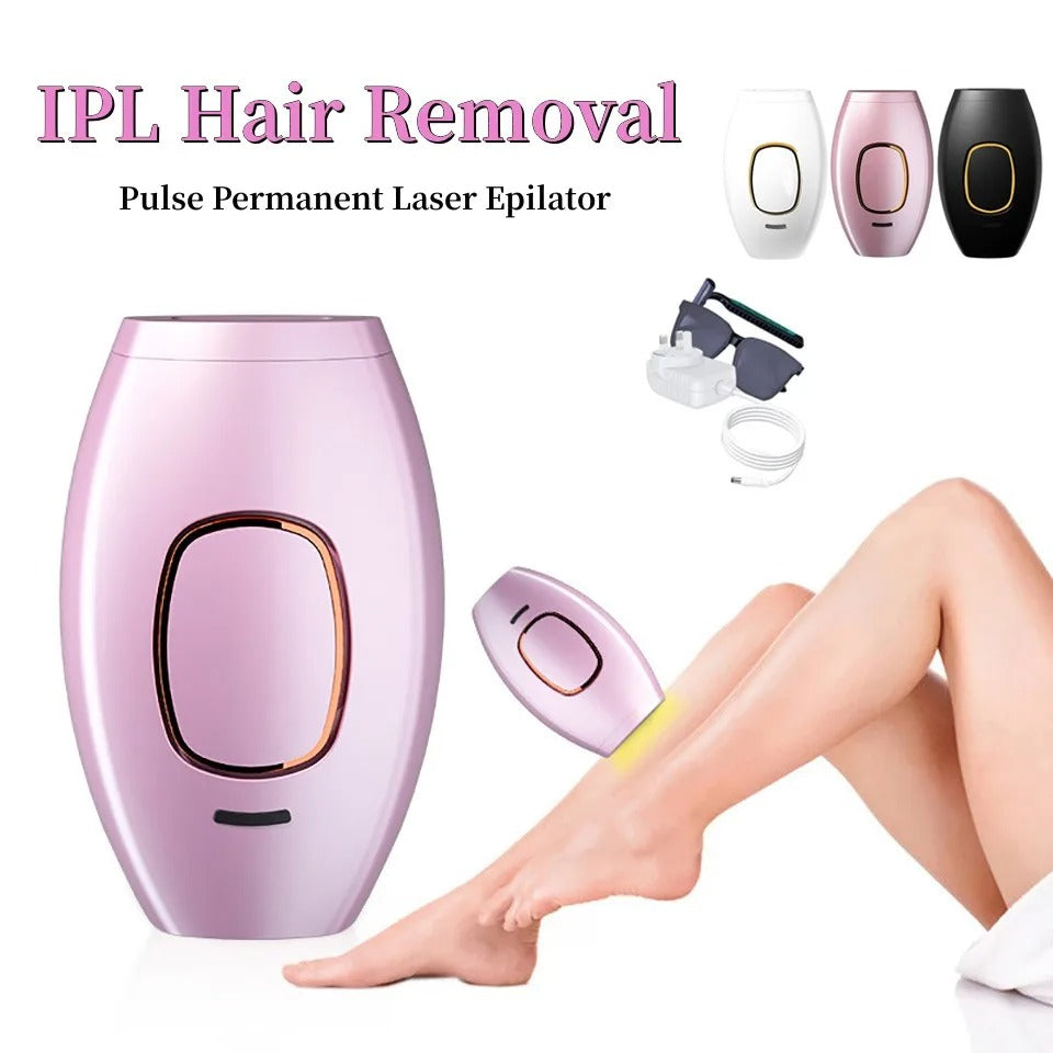 IPL Laser Hair Removal Device for Women – Unlimited Flashes – Painless Full Body Use – UAE Edition