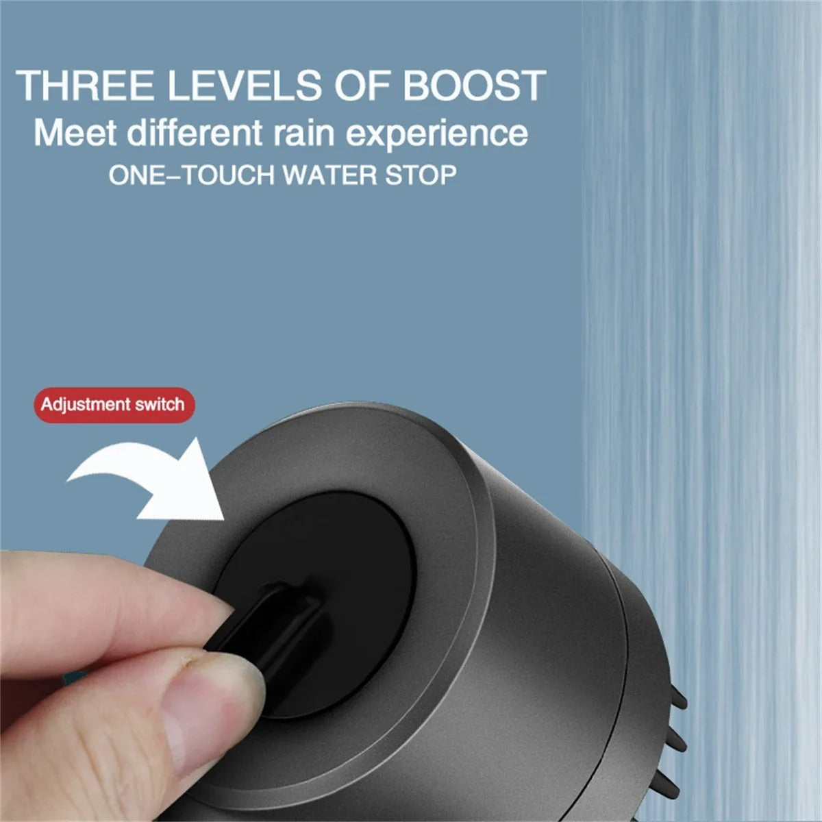 High Pressure Shower Head with Filter โ 3 Modes โ Buy 1 Get 1 Free โ Free Shipping UAE