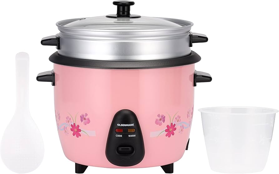  Professional Steam Rice Cooker 3-in-1 with Non-Stick Pot – 1.0L 400W – Free Shipping UAE