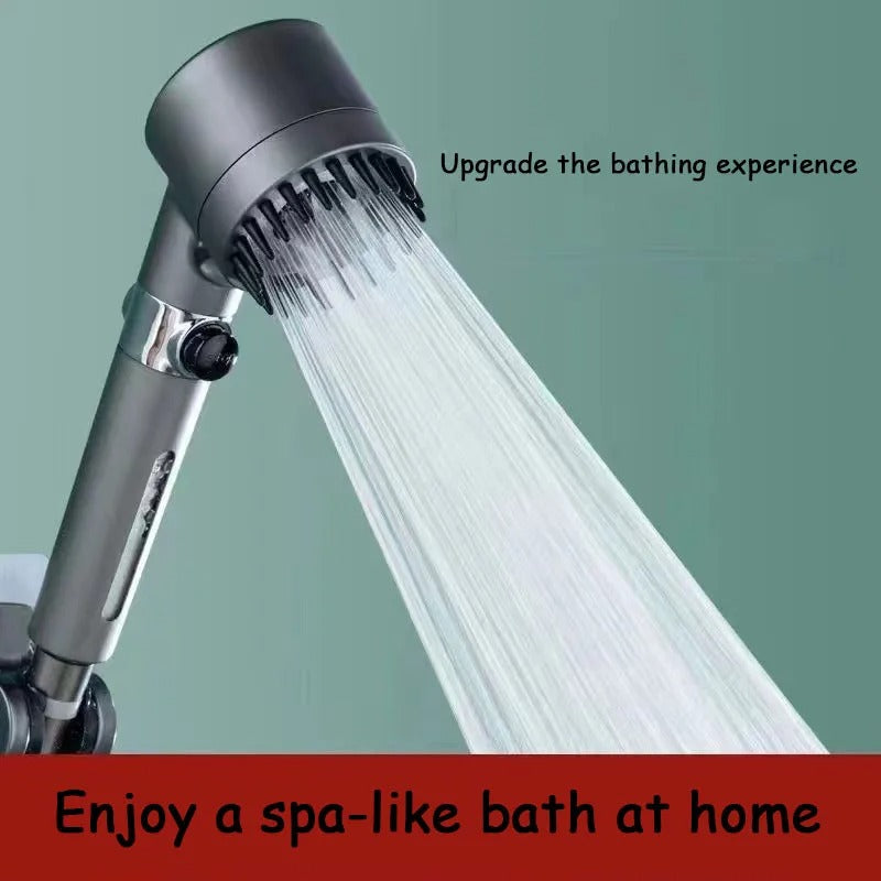High Pressure Shower Head with Filter – 3 Modes – Buy 1 Get 1 Free – Free Shipping UAE