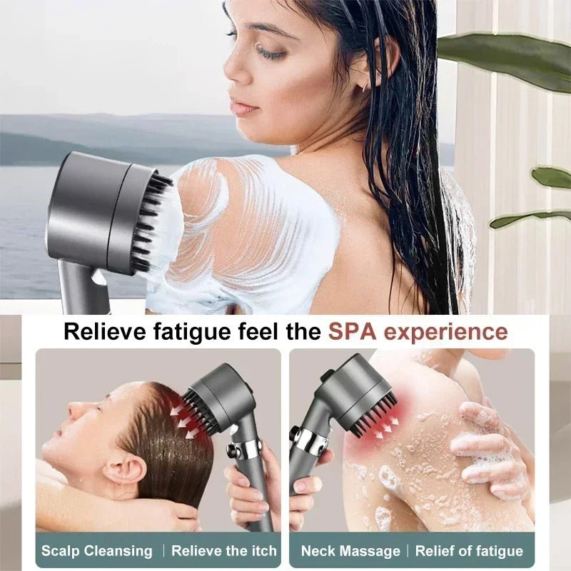 High Pressure Shower Head with Filter – 3 Modes – Buy 1 Get 1 Free – Free Shipping UAE