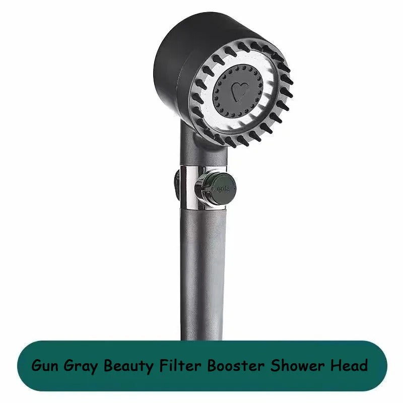 High Pressure Shower Head with Filter – 3 Modes – Buy 1 Get 1 Free – Free Shipping UAE